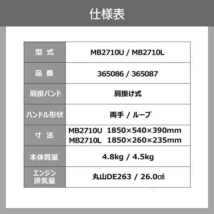 丸山草刈り機エンジン、ハンドル部、予備機付き 丸山製作所のエンジン刈払機365088ならボクらの農業EC