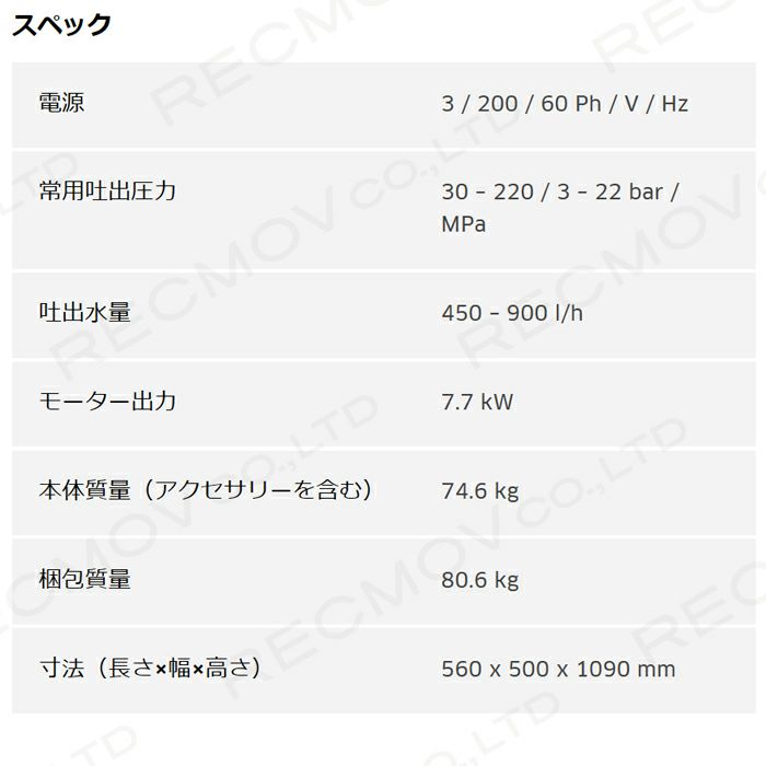 ケルヒャーKAERCHER高圧洗浄機HD10/22S50Hz60Hz洗車機冷水業務用モーター式レクモボクらの農業
