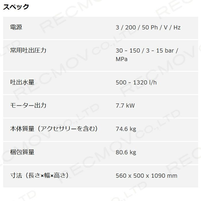ケルヒャーKAERCHER高圧洗浄機HD13/15S50Hz60Hz洗車機冷水業務用モーター式レクモボクらの農業