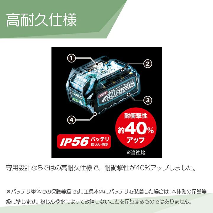 MAKITAマキタBL4040純正A-69939リチウムイオンバッテリ4.0Ah （マキタ 