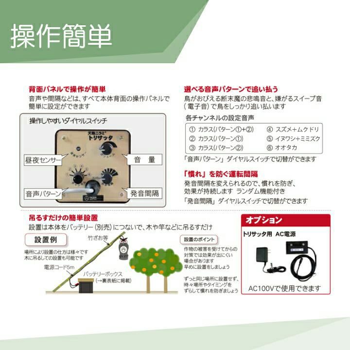 タイガーのその他獣害機器TTN-T4+R-TTN-T4-AC1ならボクらの農業EC
