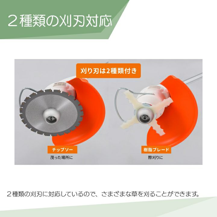 草刈機 充電式 バッテリー 18V 手持ち式 ループ式 工進 SGC-180 + SGC