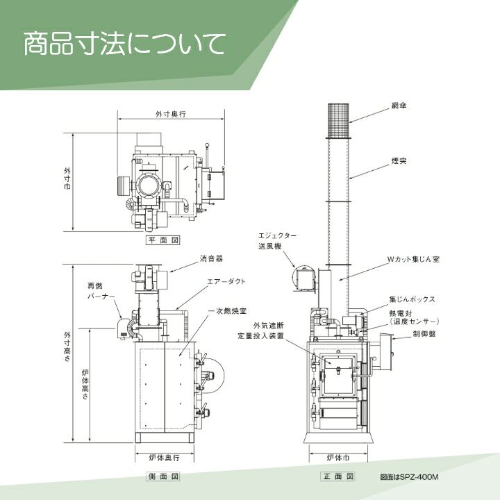 焼却炉 ワクイW-35 デッドストック品 DAITO 廃プラ対応焼却炉 SPZ-400M | ボクらの農業EC本店